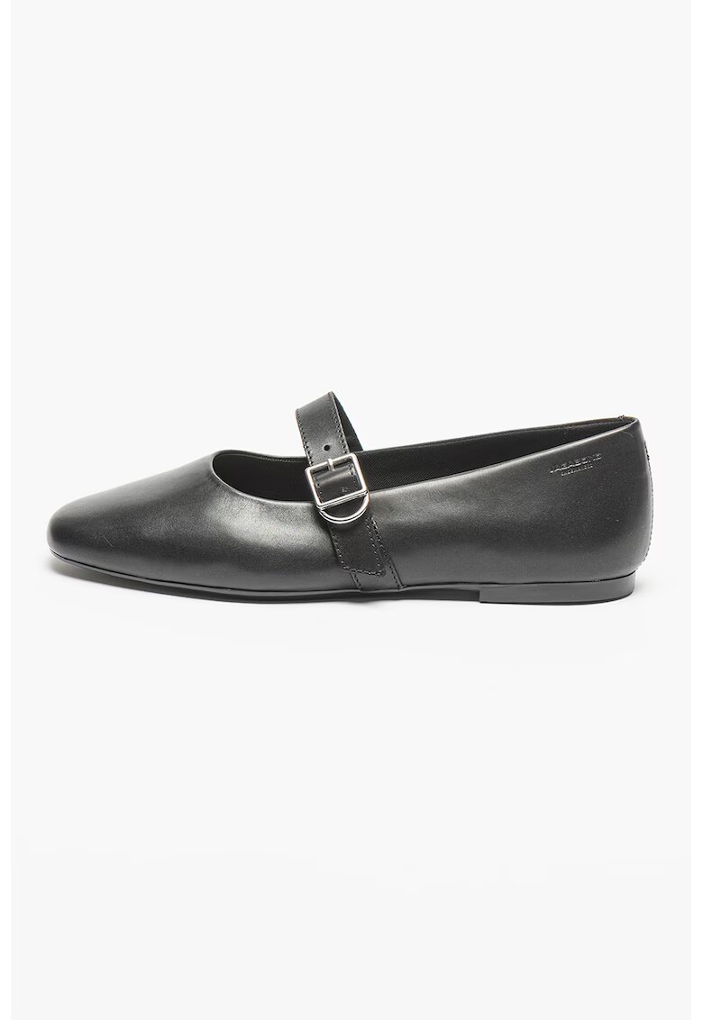 Vagabond Shoemakers Balerini din piele cu segment cu catarama - Negru