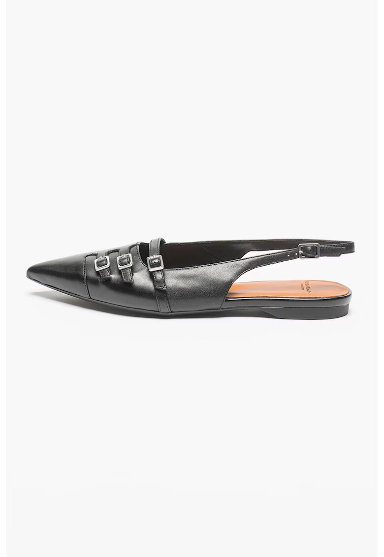 Vagabond Shoemakers Balerini slingback din piele - Negru