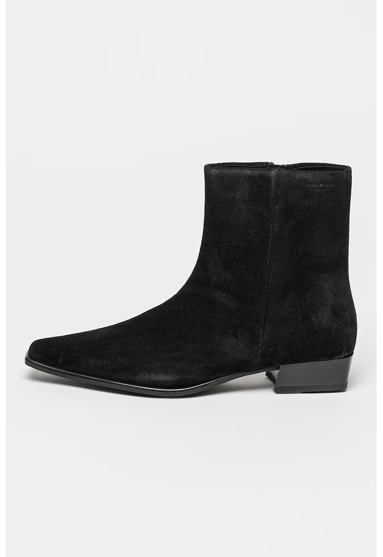 Vagabond Shoemakers Botine de piele intoarsa cu varf ascutit Nella - Negru