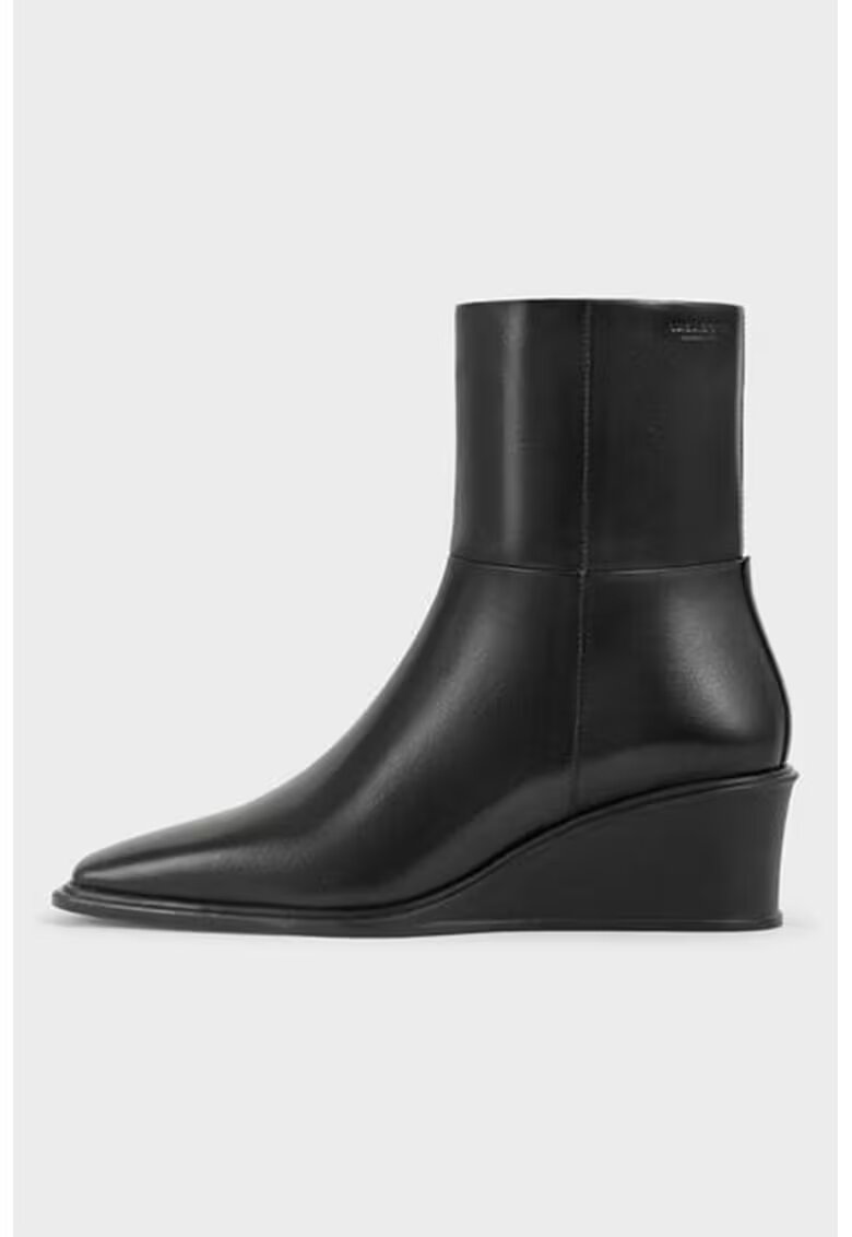 Vagabond Shoemakers Botine wedge de piele - Negru