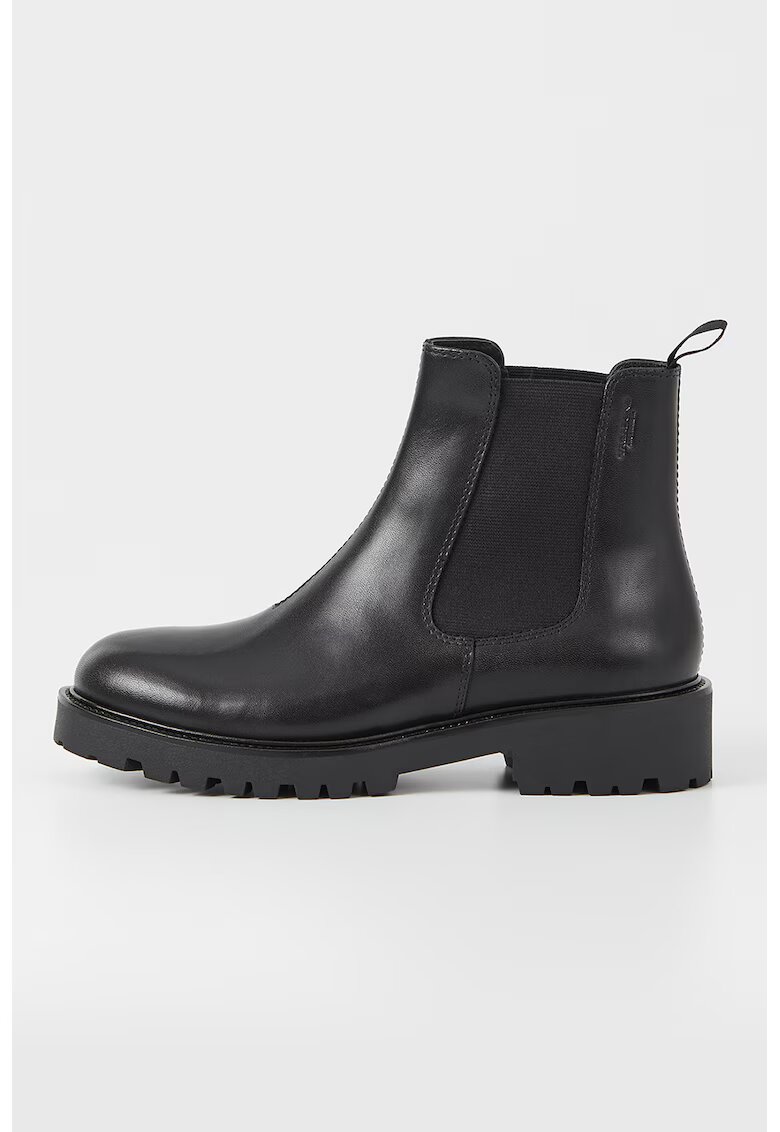 Vagabond Shoemakers Ghete Chelsea de piele cu logo discret Kenova - Negru