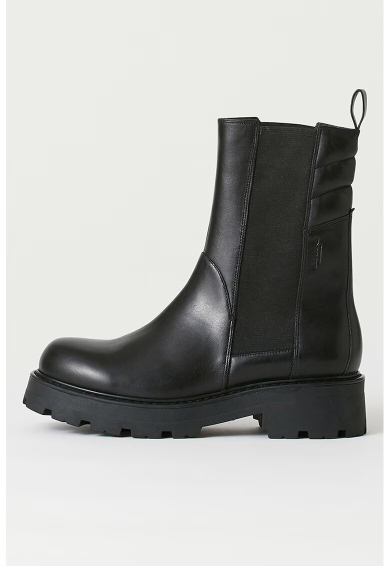 Vagabond Shoemakers Ghete pull-on de piele cu talpa masiva Cosmo - Negru