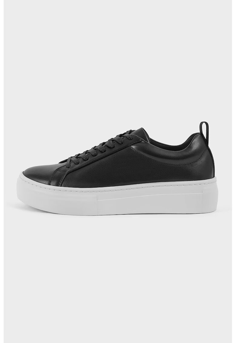 Vagabond Shoemakers Pantofi sport din piele cu varf rotund Zoe - Negru