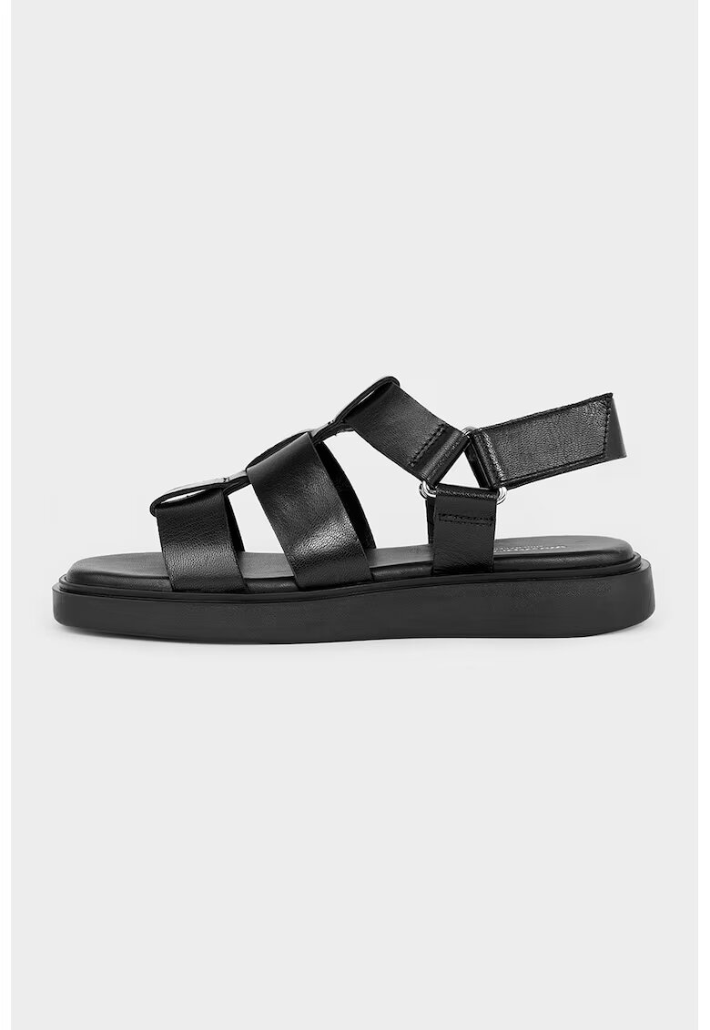 Vagabond Shoemakers Sandale fisherman din piele - Negru