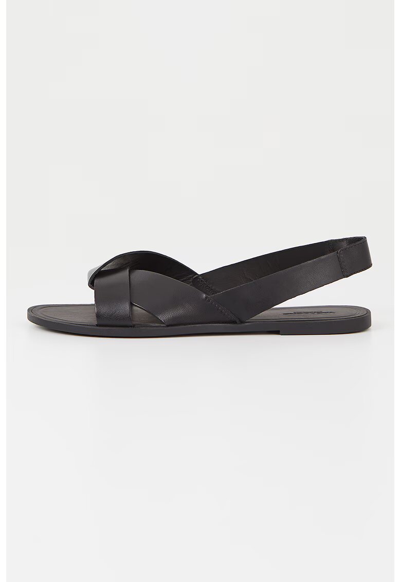Vagabond Shoemakers Sandale slingback de piele - Negru