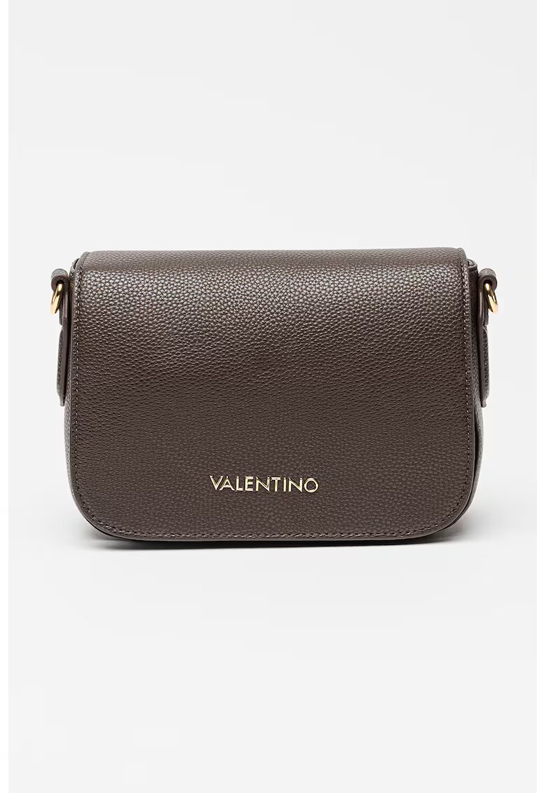 Valentino Bags Geanta crossbody cu clapa Brixton - Maro inchis