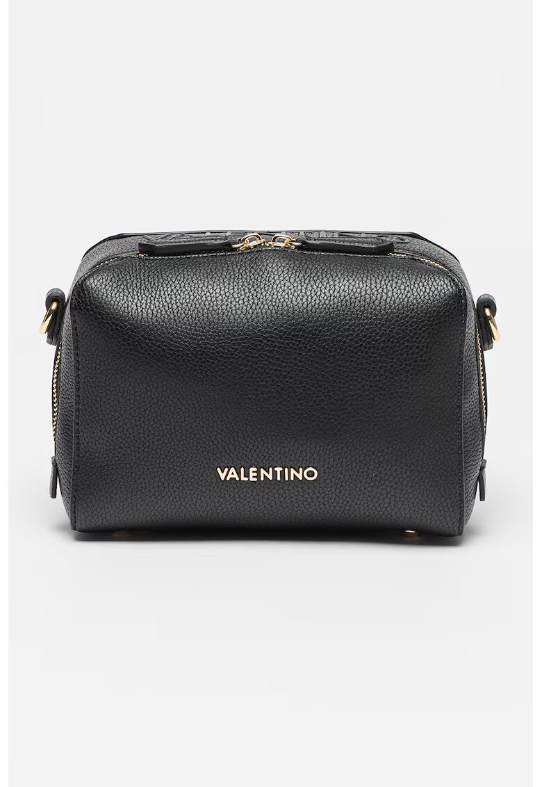 Valentino Bags Geanta crossbody cu fermoar Pattie - Black Onyx