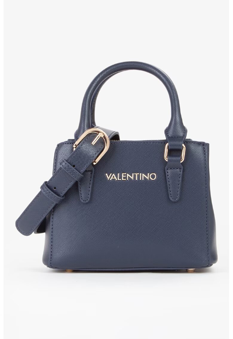 Valentino Bags Geanta crossbody mica de piele ecologica Zero - Bleumarin