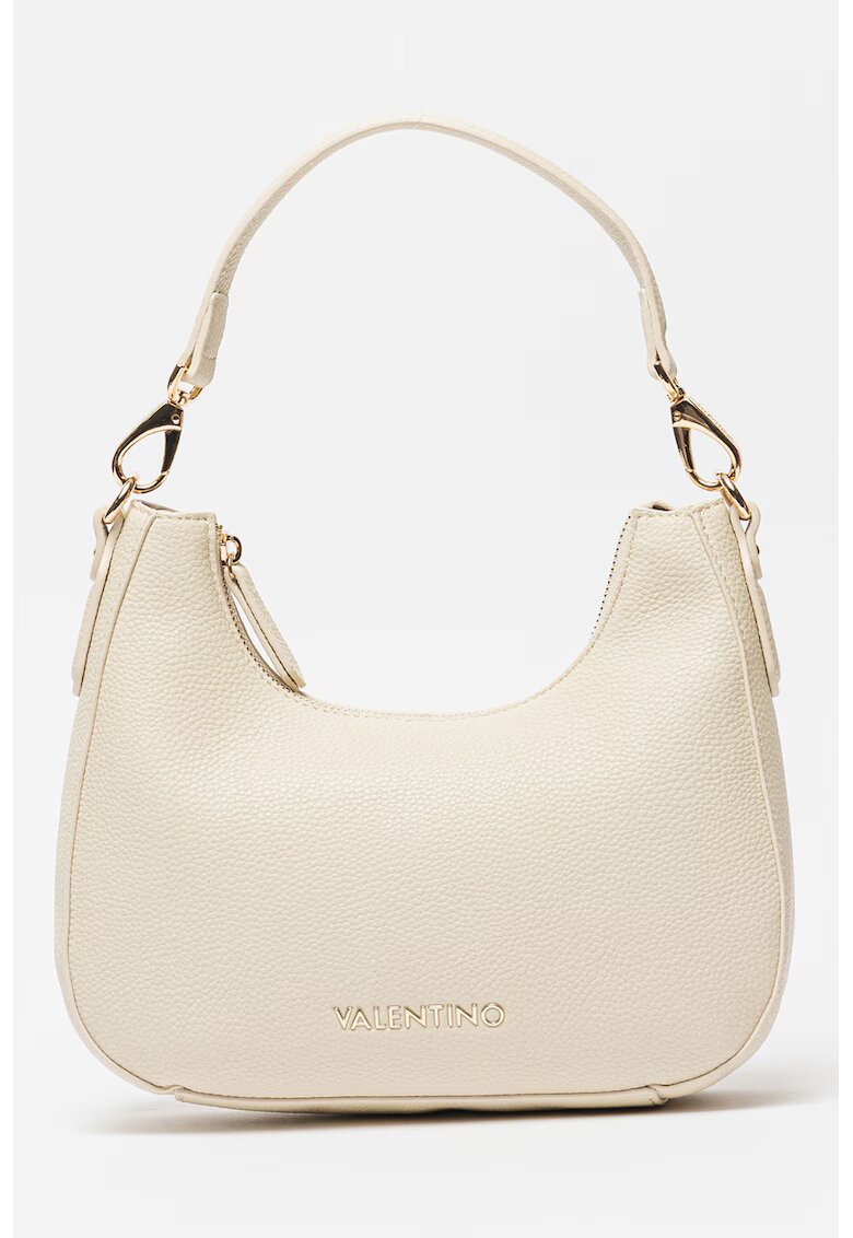 Valentino Bags Geanta de piele ecologica cu bareta de umar Brixton - Alb fildes