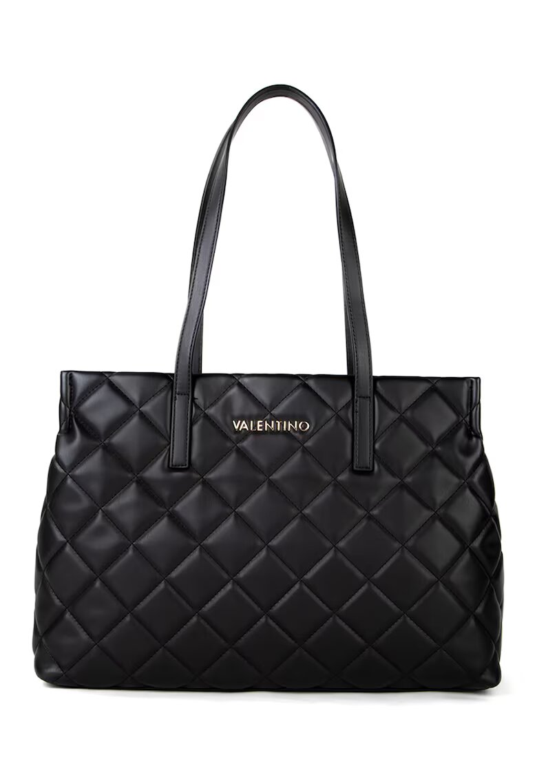Valentino Bags Geanta de piele ecologica cu bareta de umar Carina - Negru