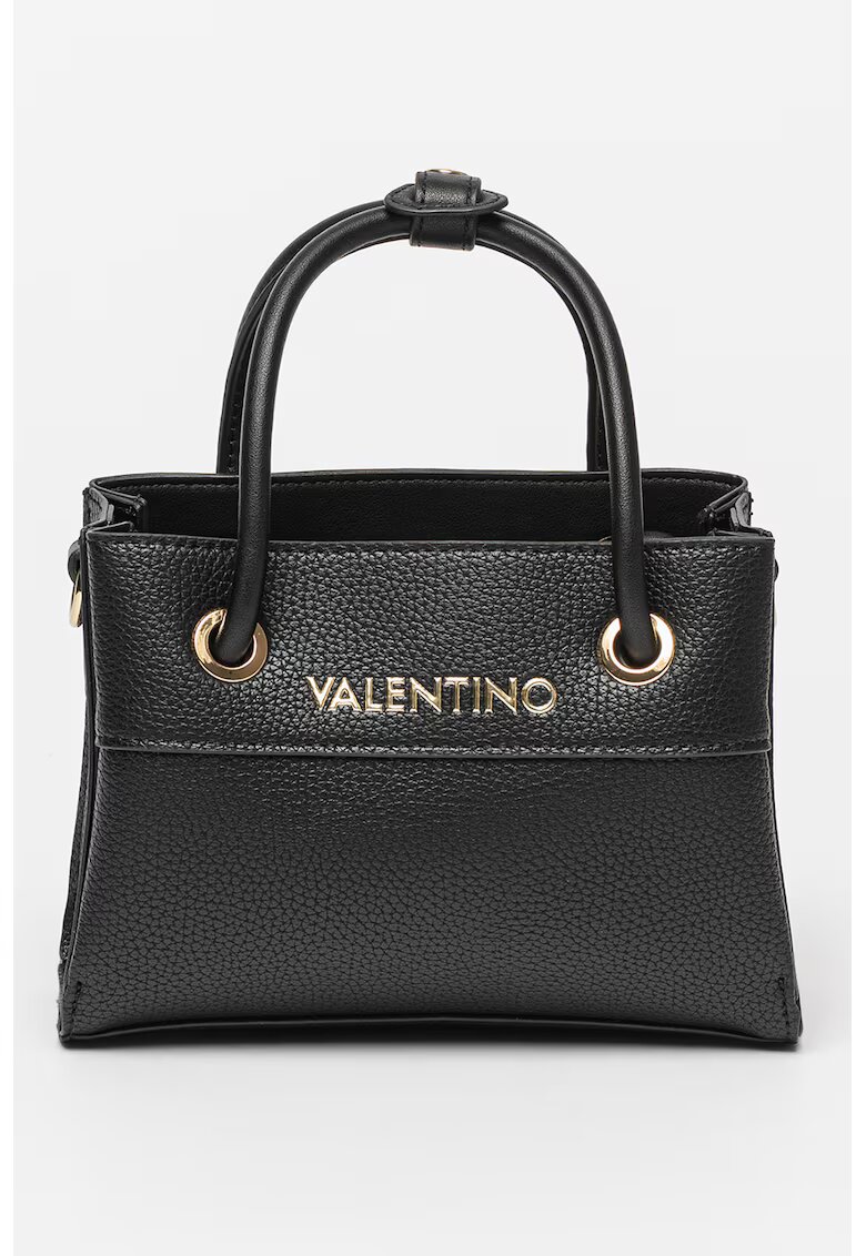 Valentino Bags Geanta de piele ecologica cu maner Alexia - Negru