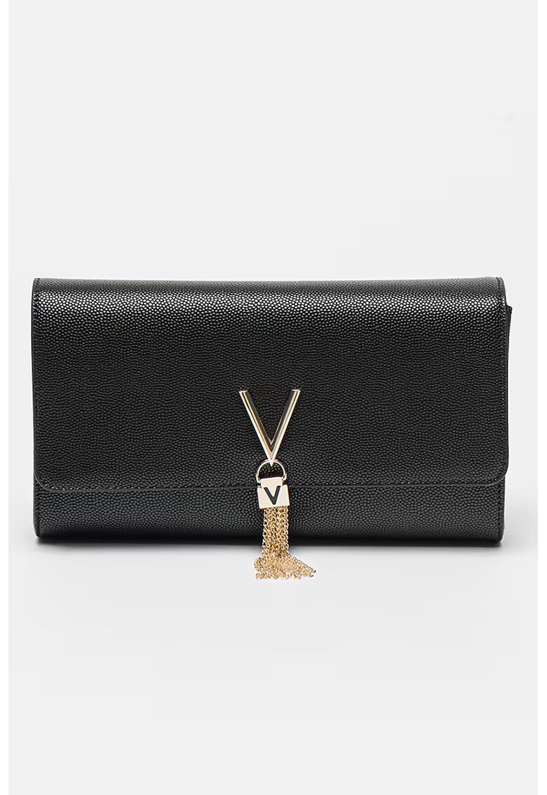 Valentino Bags Geanta plic cu bareta din lant Divina - Auriu/Negru