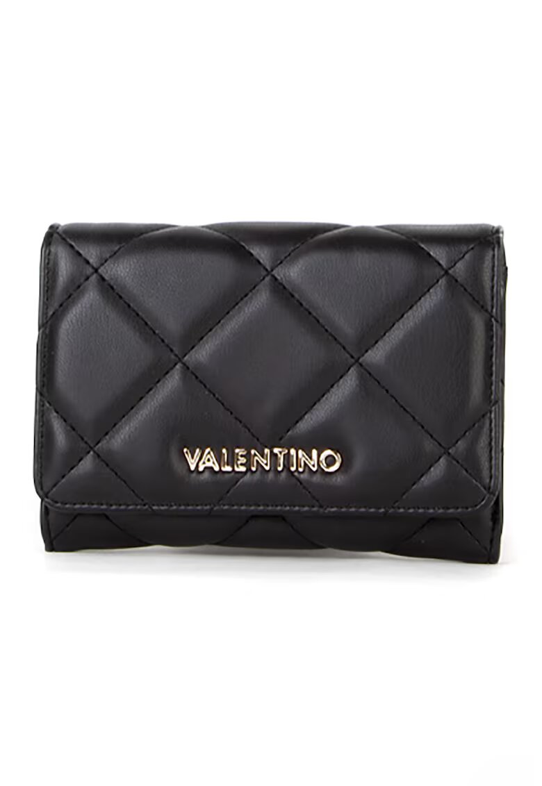 Valentino Bags Portofel pliabil cu logo - Negru