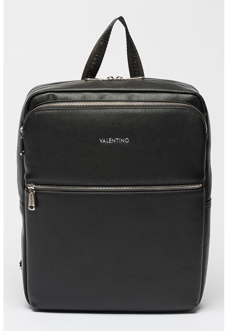 Valentino Bags Rucsac de piele ecologica cu textura de saffiano - Negru