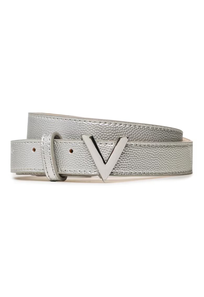 Valentino Curea dama argintie - piele naturala - XS