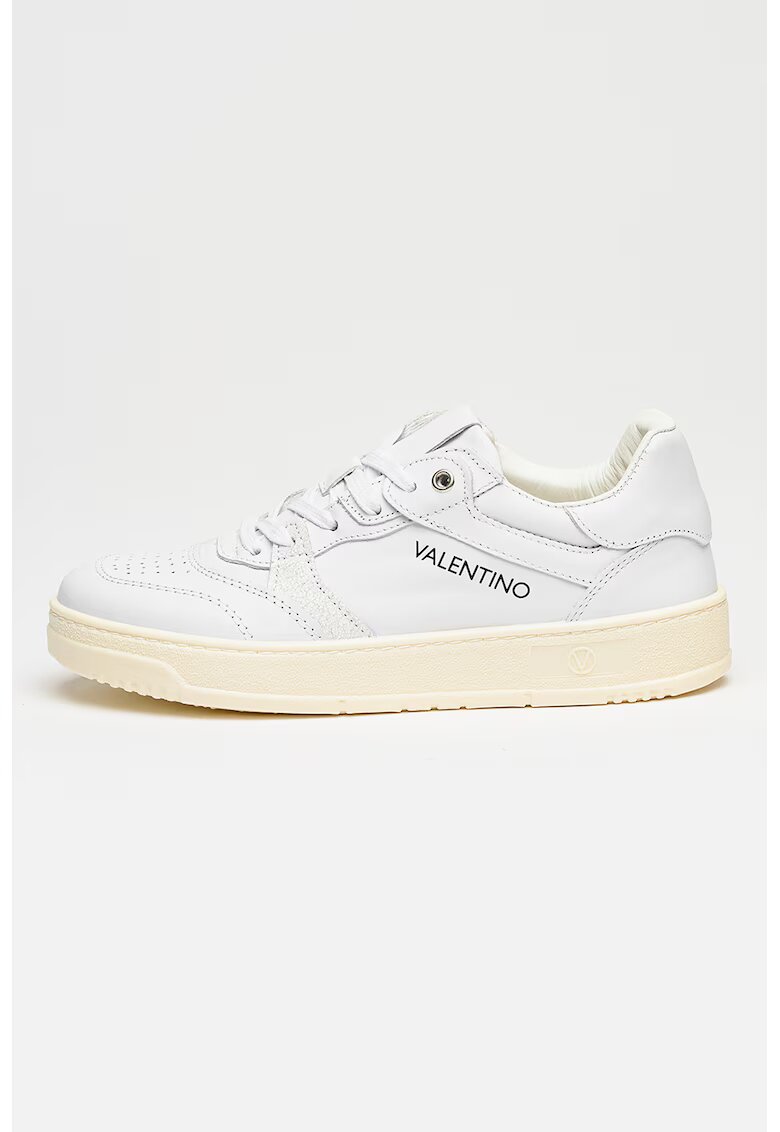 Valentino Pantofi sport unisex de piele - Alb