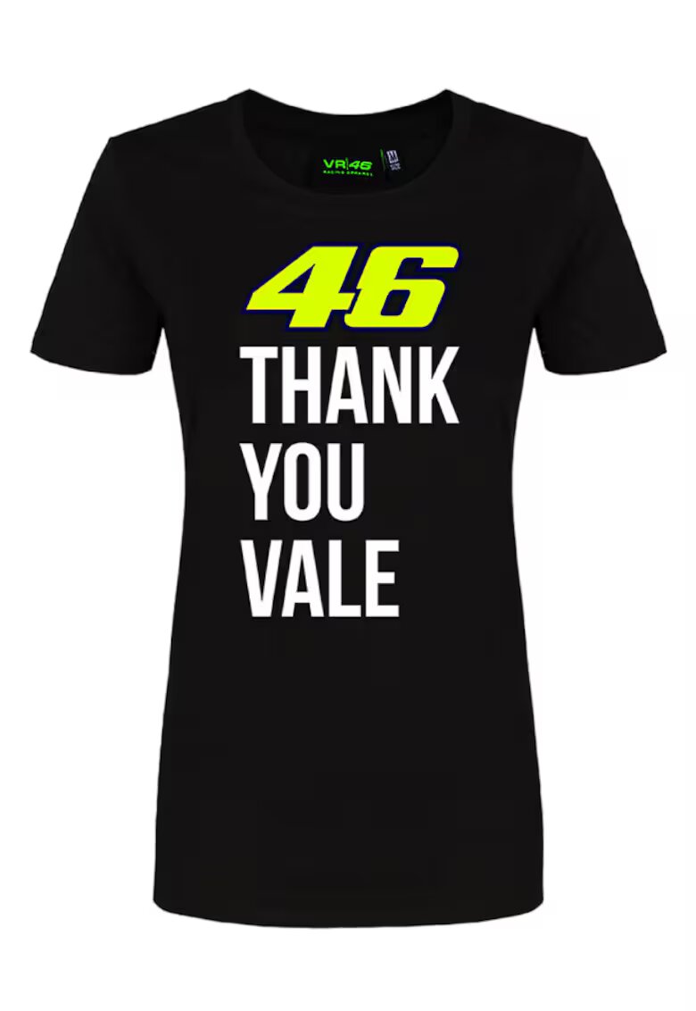 Valentino Rossi Tricou dama - Bumbac - Negru -