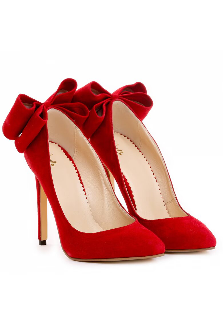Vanilla Pantofi Stiletto cu toc Cleopatra Piele Intoarsa de dama