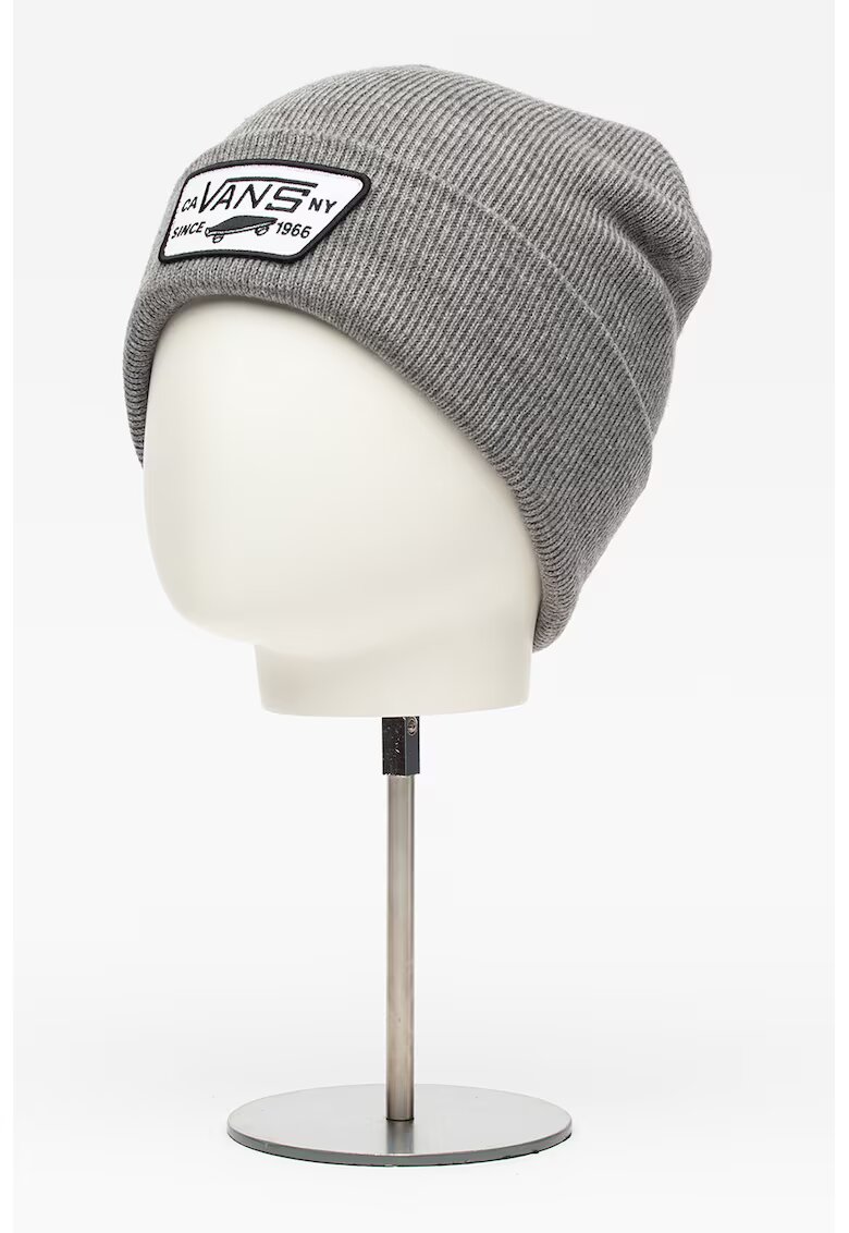 Vans Caciula cu aplicatie brodata cu logo Mildford - Gri inchis