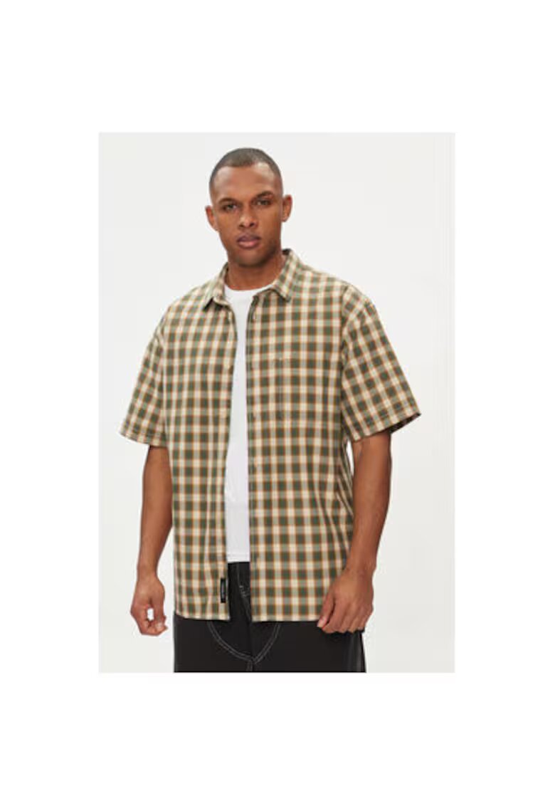 Vans Camasa barbati - 303841058 - Bumbac - Bej - Bej