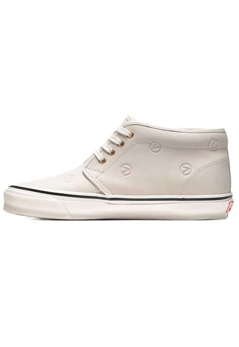 Vans Ghete chukka cu monograma stantata -