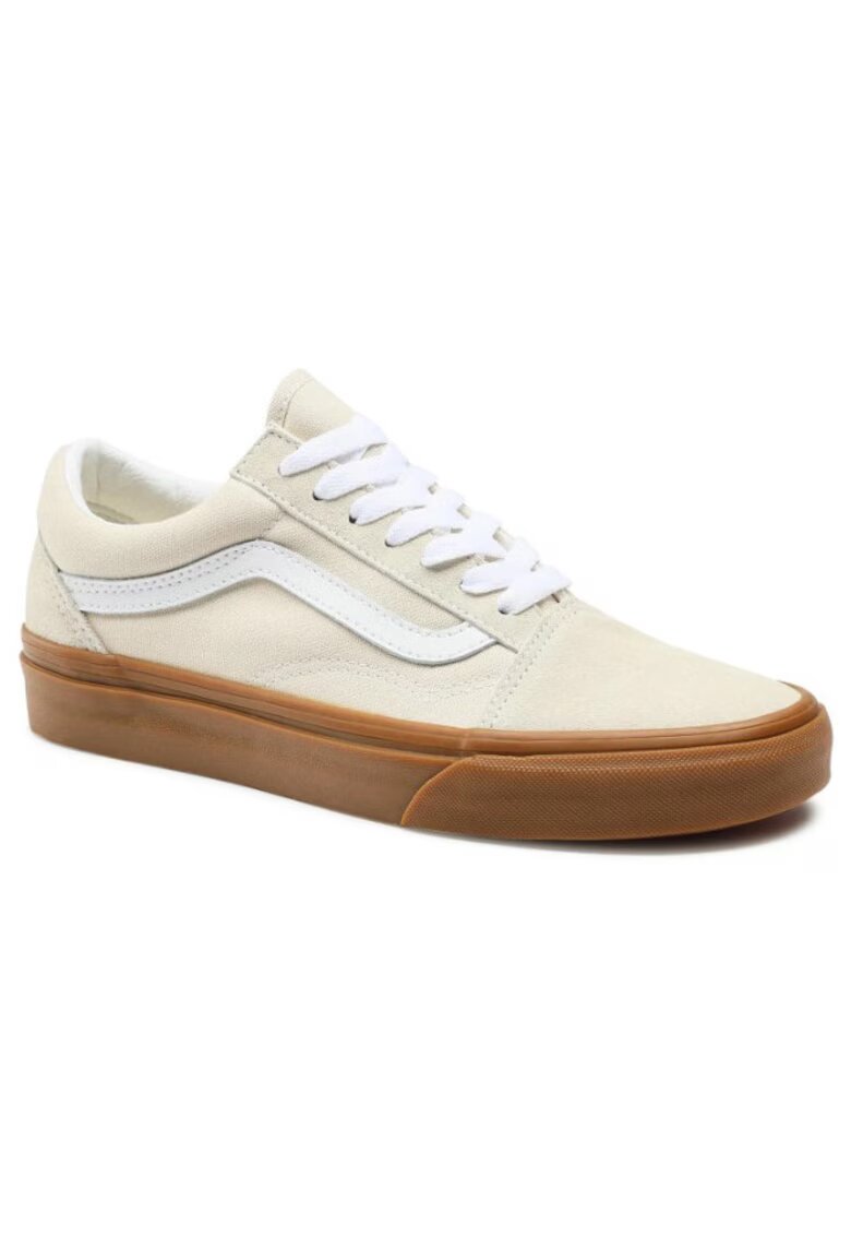 Vans Pantofi bej unisex din piele - Bej