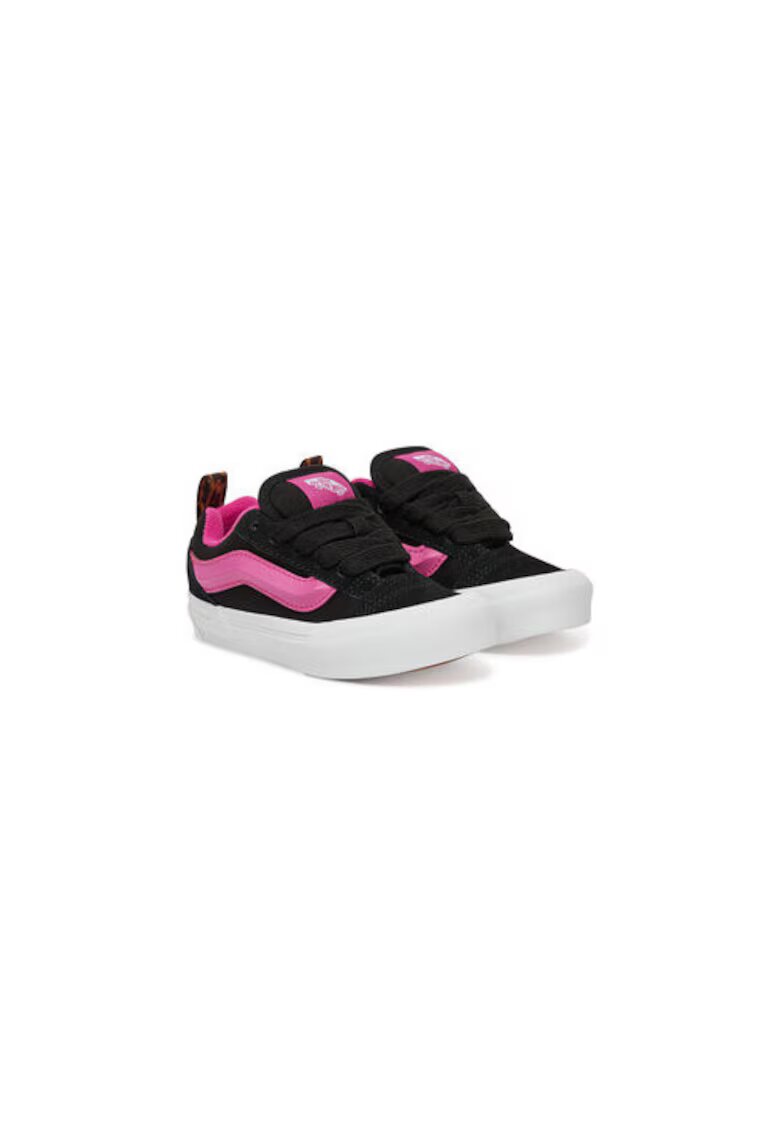 Vans Pantofi copii - piele naturala - negru/roz