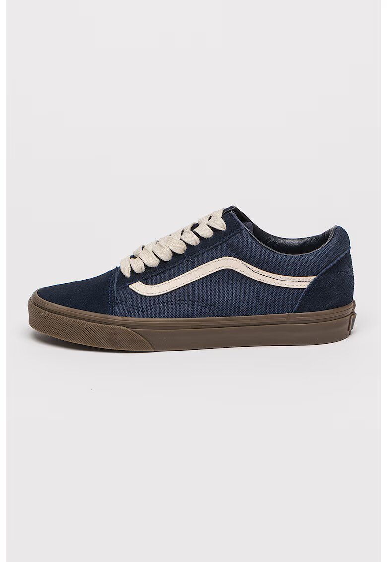 Vans Pantofi sport Heavy de panza cu garnituri de piele intoarsa - Albastru inchis