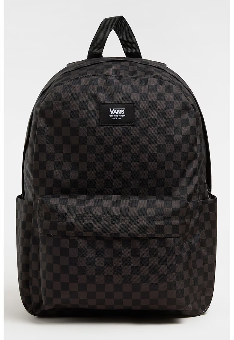 Vans Rucsac cu model in carouri Old Skool Groom - Negru/Gri