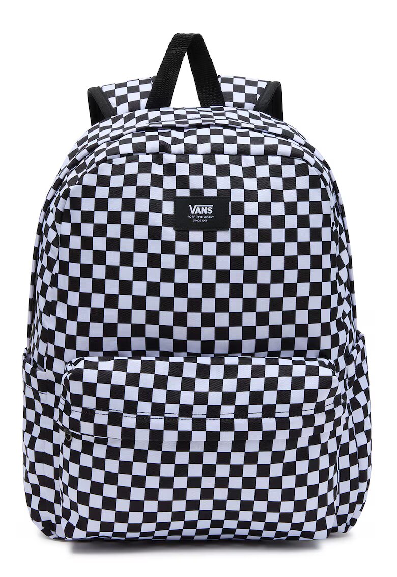 Vans Rucsac in carouri Old Skool32`44 - Alb/Negru - 22 l