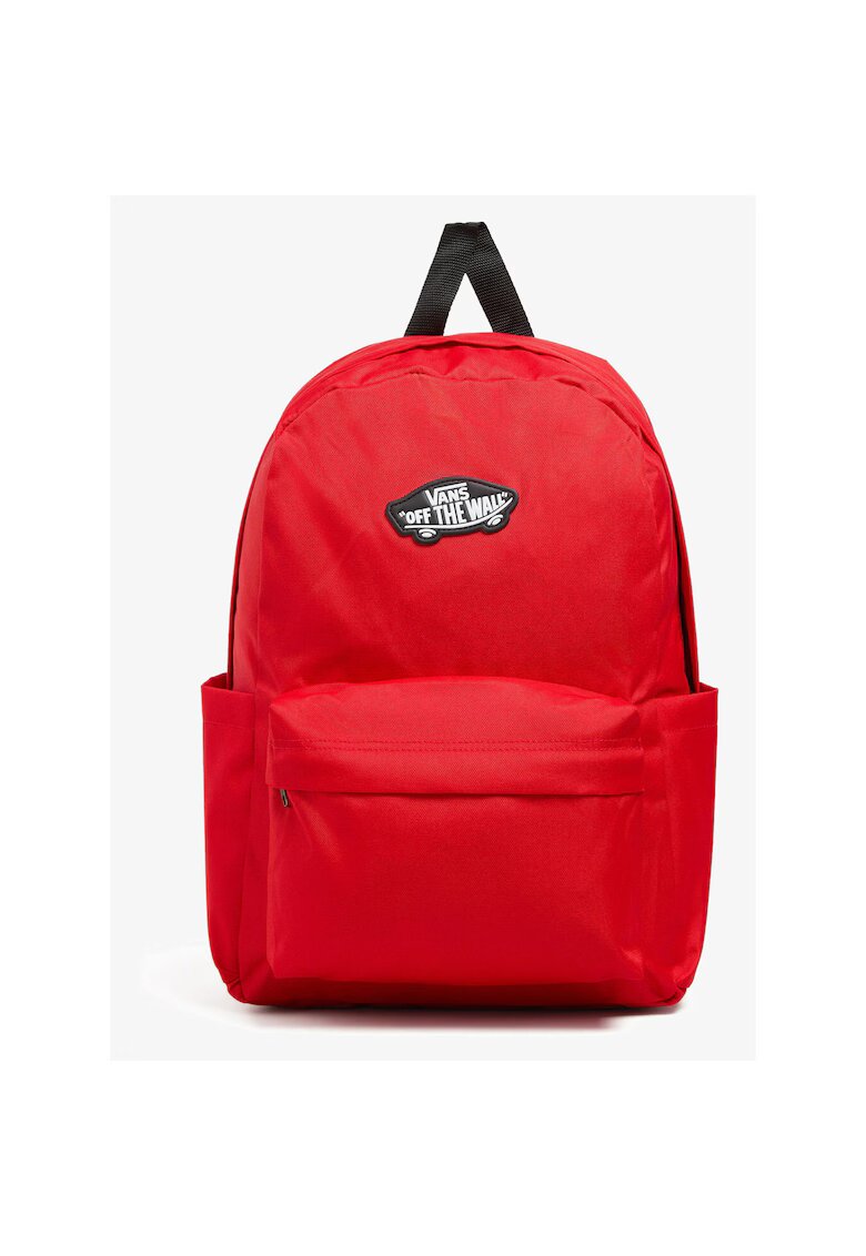 Vans Rucsac Old Skool Grom - rosu - 41x27x12cm - cu selki reglabile si compartiment pentru laptop
