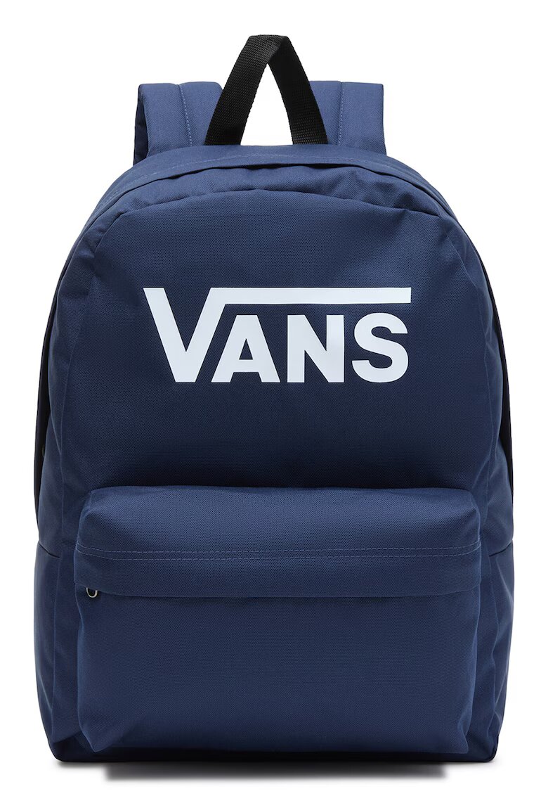 Vans Rucsac unisex cu imprimeu Old Skool - 22 L - Albastru inchis/Alb optic