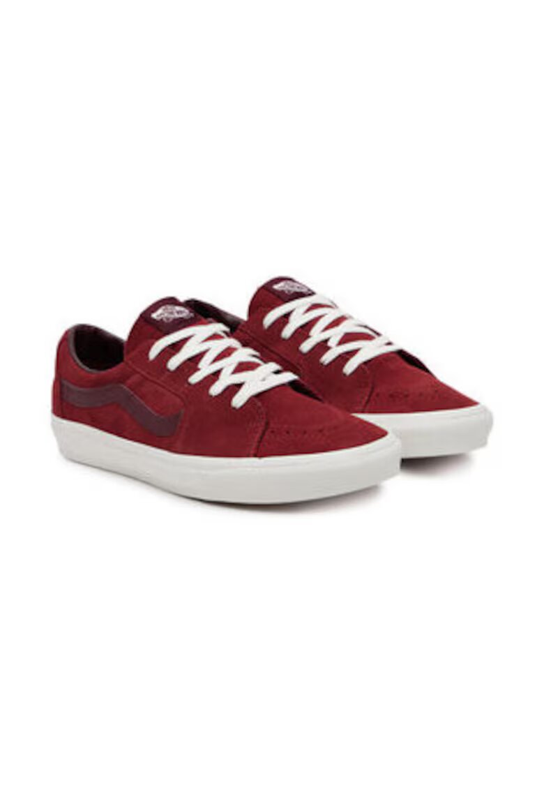 Vans Tenisi barbati 305186454 - Piele naturala - Rosu