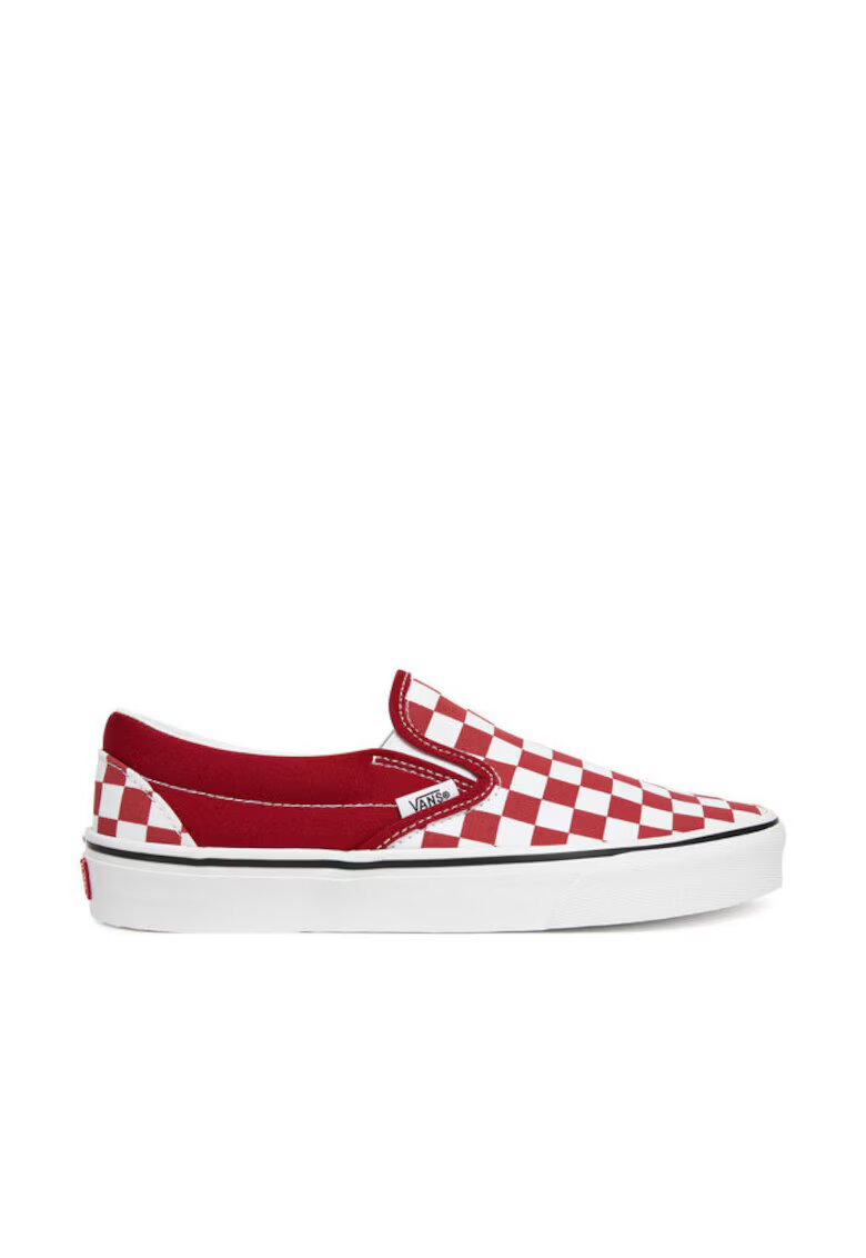 Vans Tenisi barbati Classic Slip On - rosu - textil