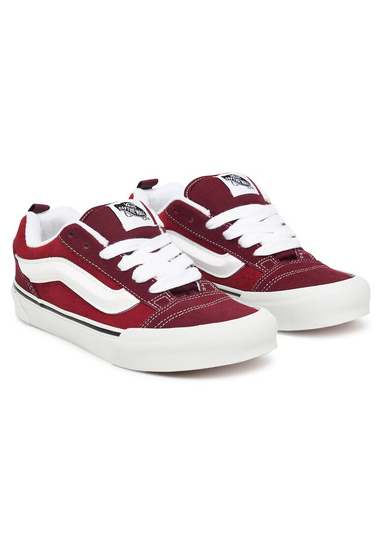 Vans Tenisi barbati - Knu Skool - piele naturala - bordeaux