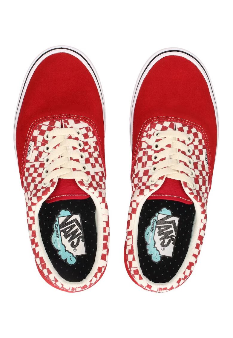 Vans Tenisi Comfycush Era - Piele intoarsa - Rosu - Rosu