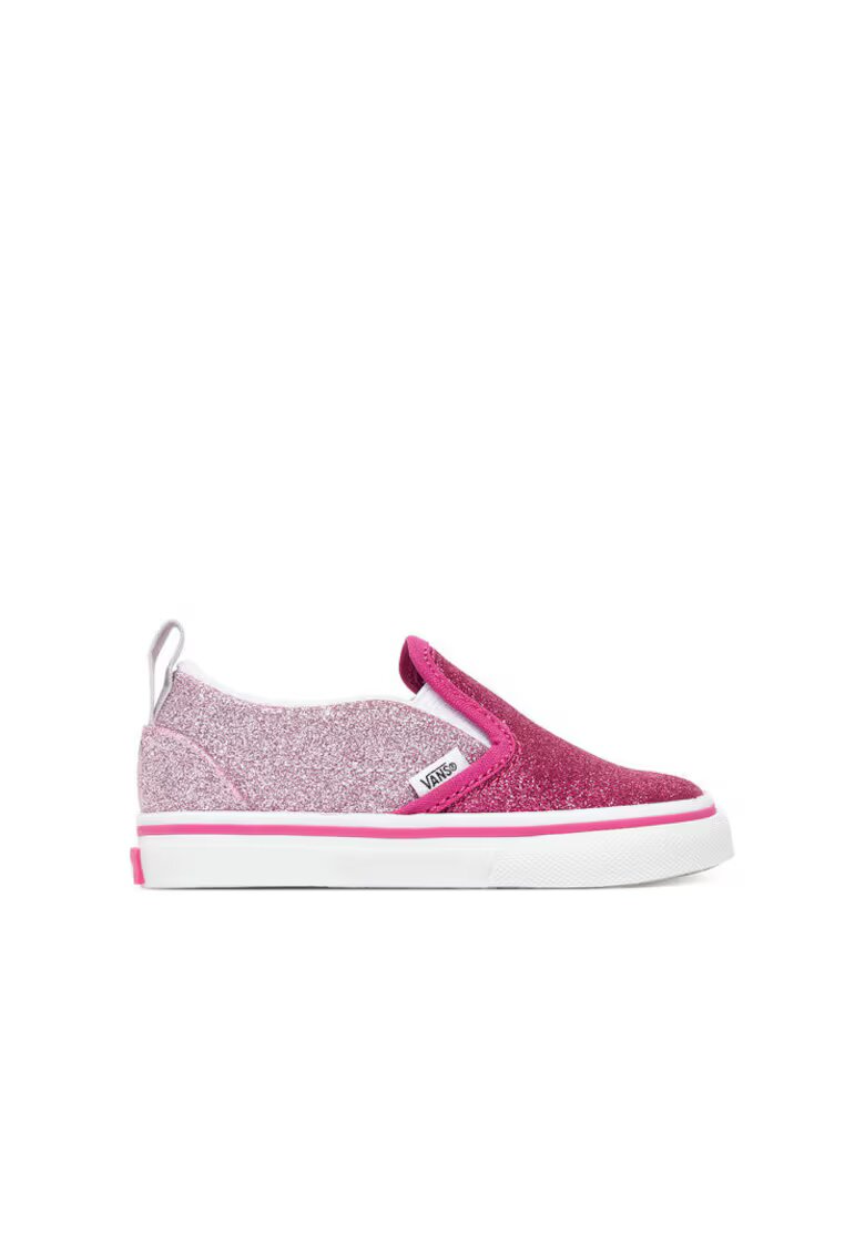 Vans Tenisi copii - croiala Slip-On - culoare roz - tesatura textila