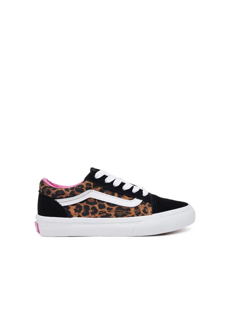 Vans Tenisi copii - piele naturala - negru/maro
