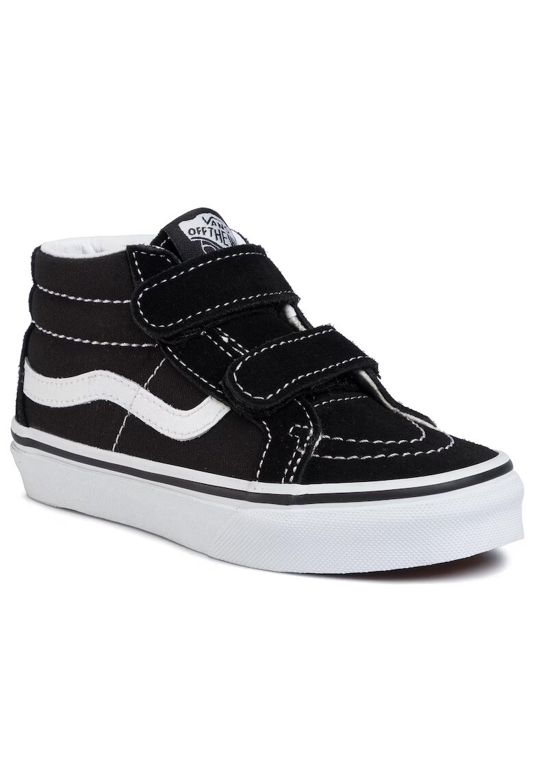 Vans Tenisi copii - Sk8-Mid Reissue V - piele naturala - negru/alb