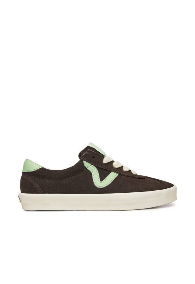 Vans Tenisi dama - material textil - negru/verde