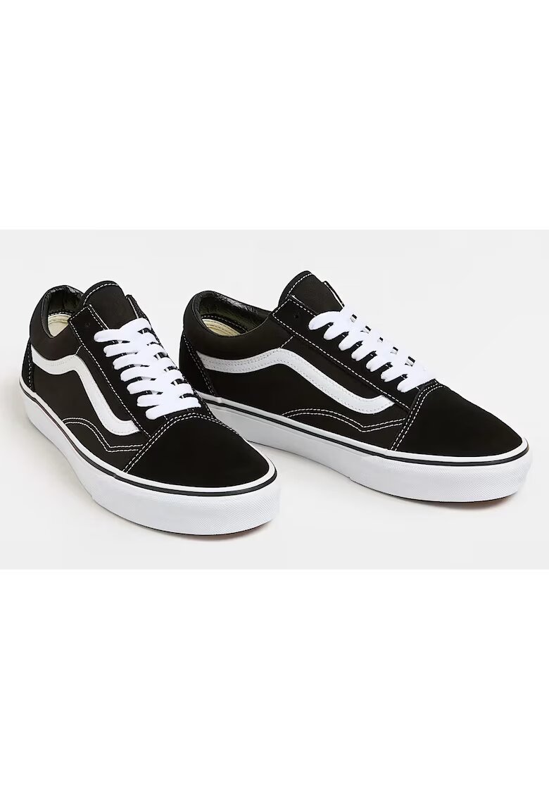 Vans Tenisi dama - Old Skool - negru - din piele naturala