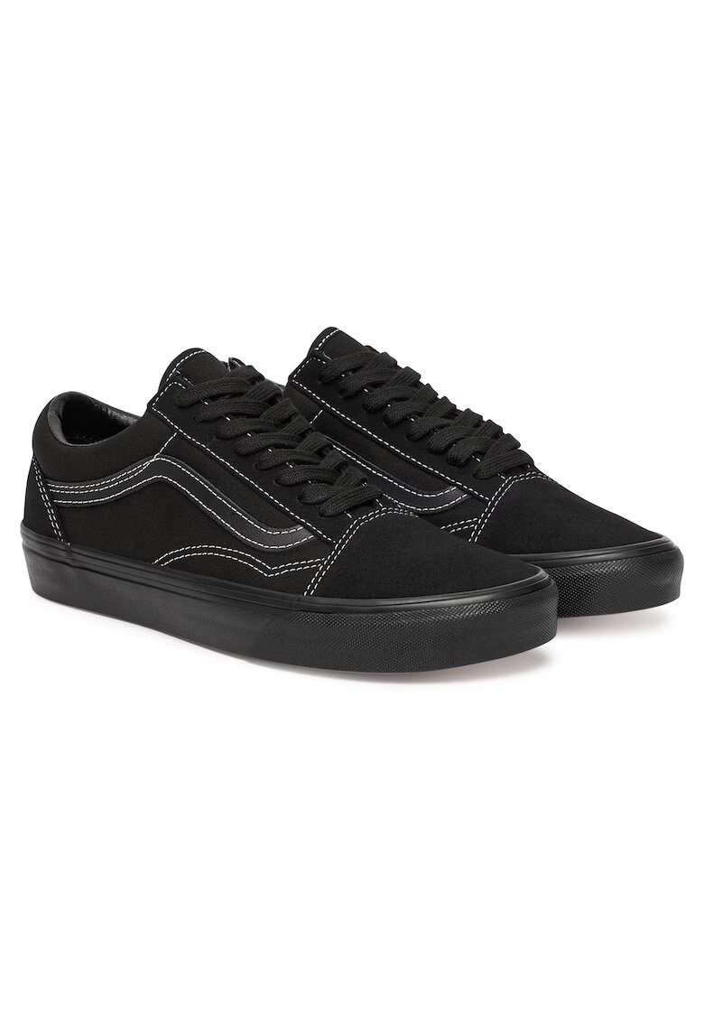 Vans Tenisi dama Old Skool VN000D6WBK - piele naturala - negru