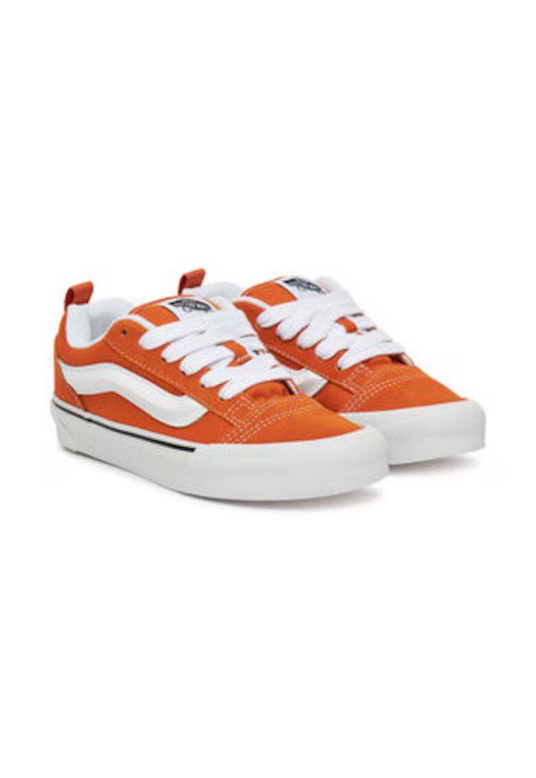 Vans Tenisi dama - piele naturala - alb/portocaliu