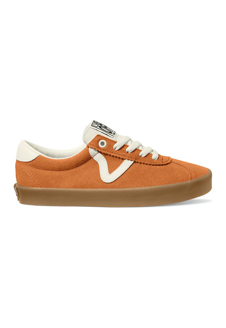 Vans Tenisi low-cut din piele intoarsa - Portocaliu