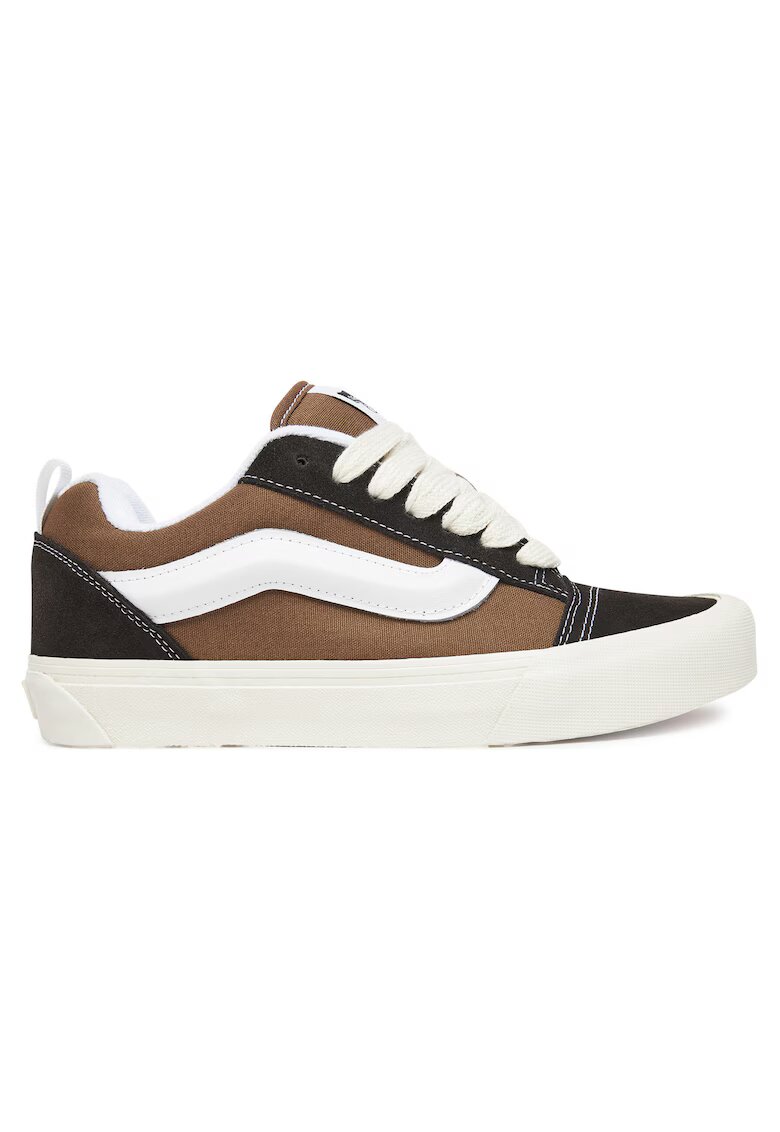 Vans Tenisi unisex Knu Skool VN000D22BW - piele naturala - maro/negru