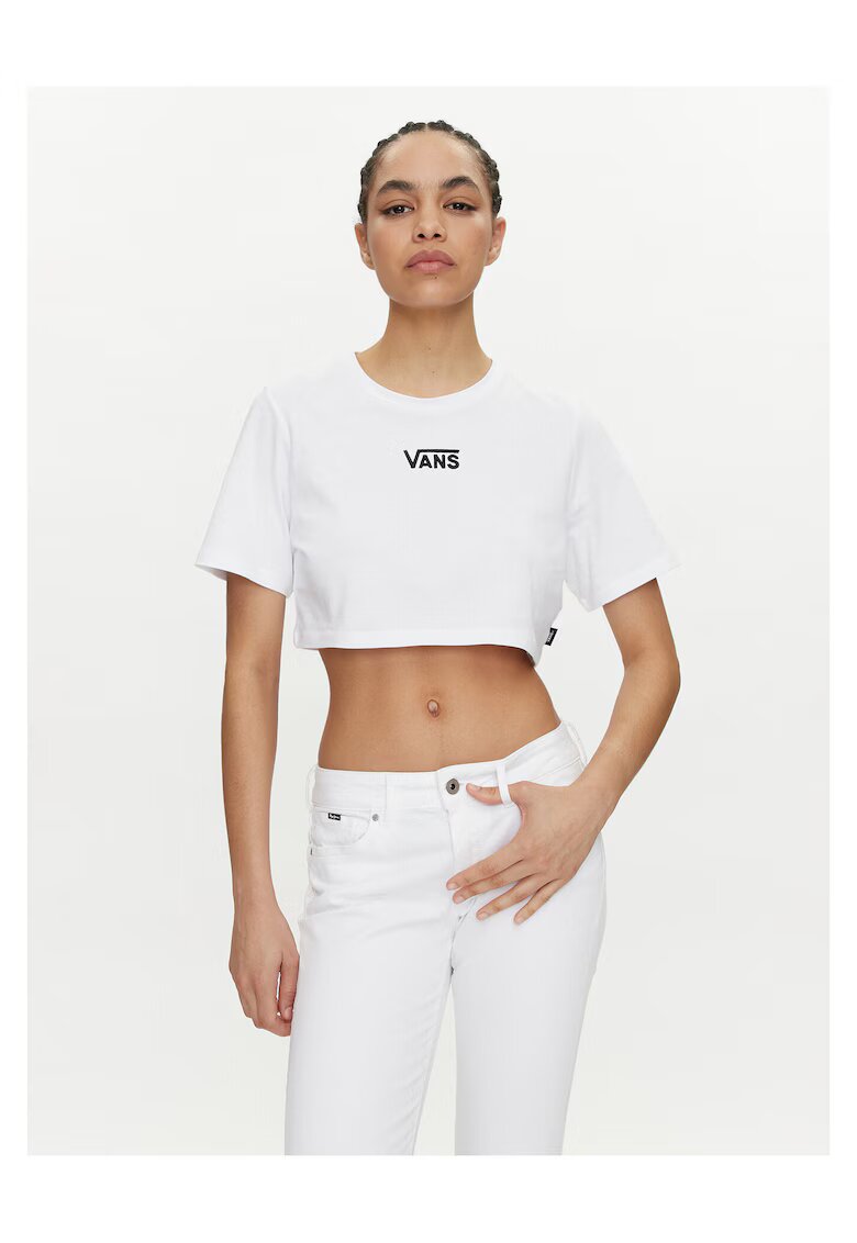 Vans Tricou dama alb - bumbac