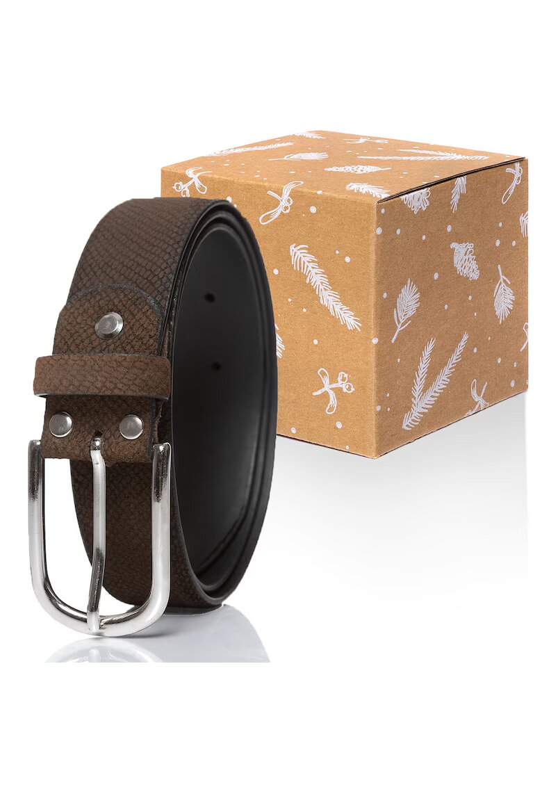 VANZETTI Curea Din Piele - Van-M5001 0690 - Piele - Maro - Latime: 35 mm - Lungime: 90 cm - Maro