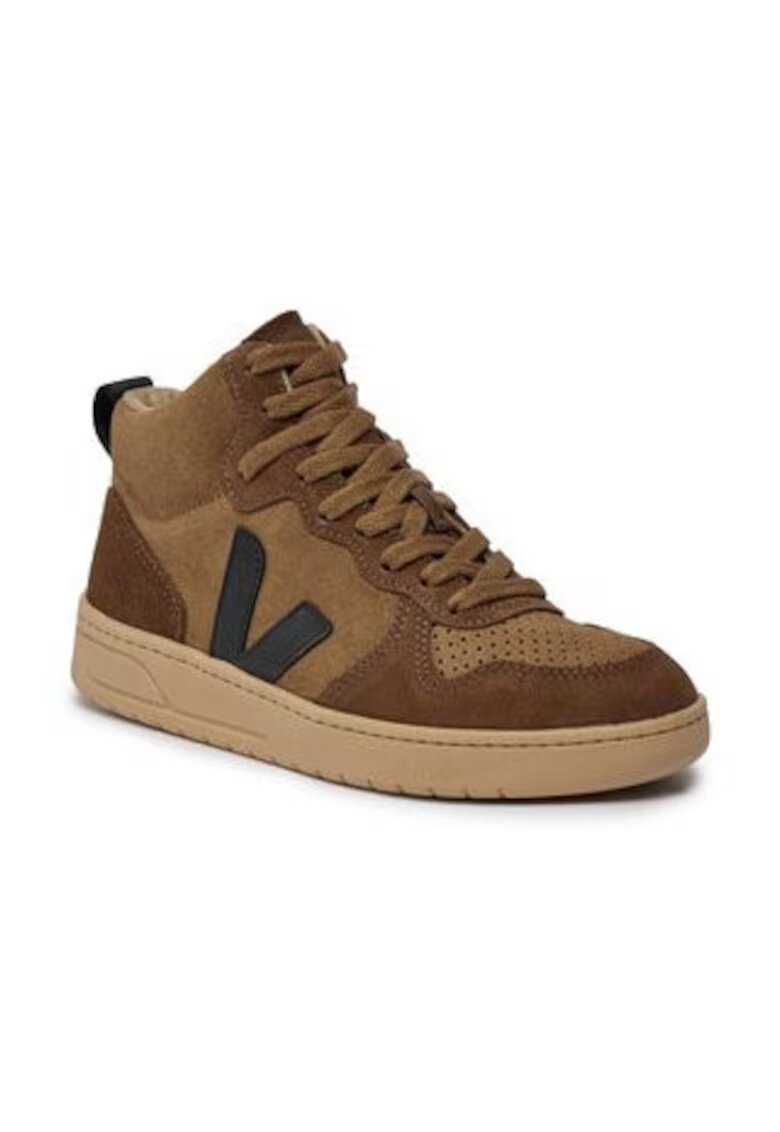 Veja Tenisi barbati - 303906825 - piele naturala - maro