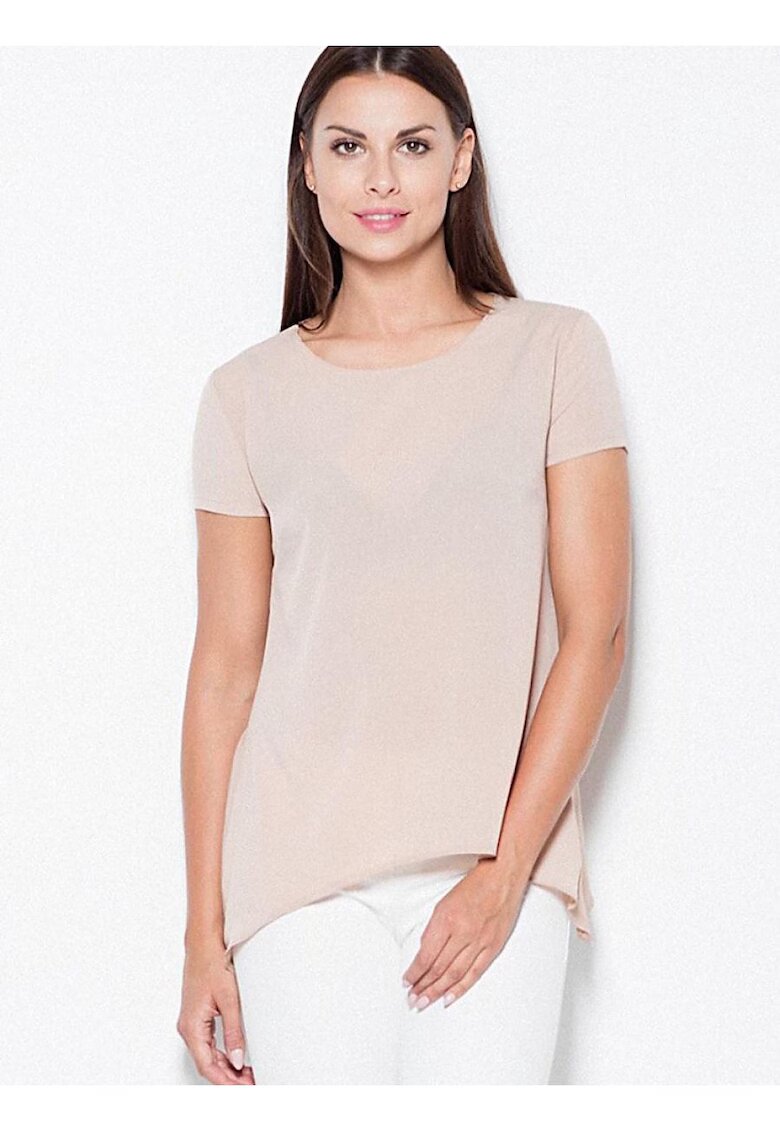 Venaton Bluza dama - simpla - bej - material usor