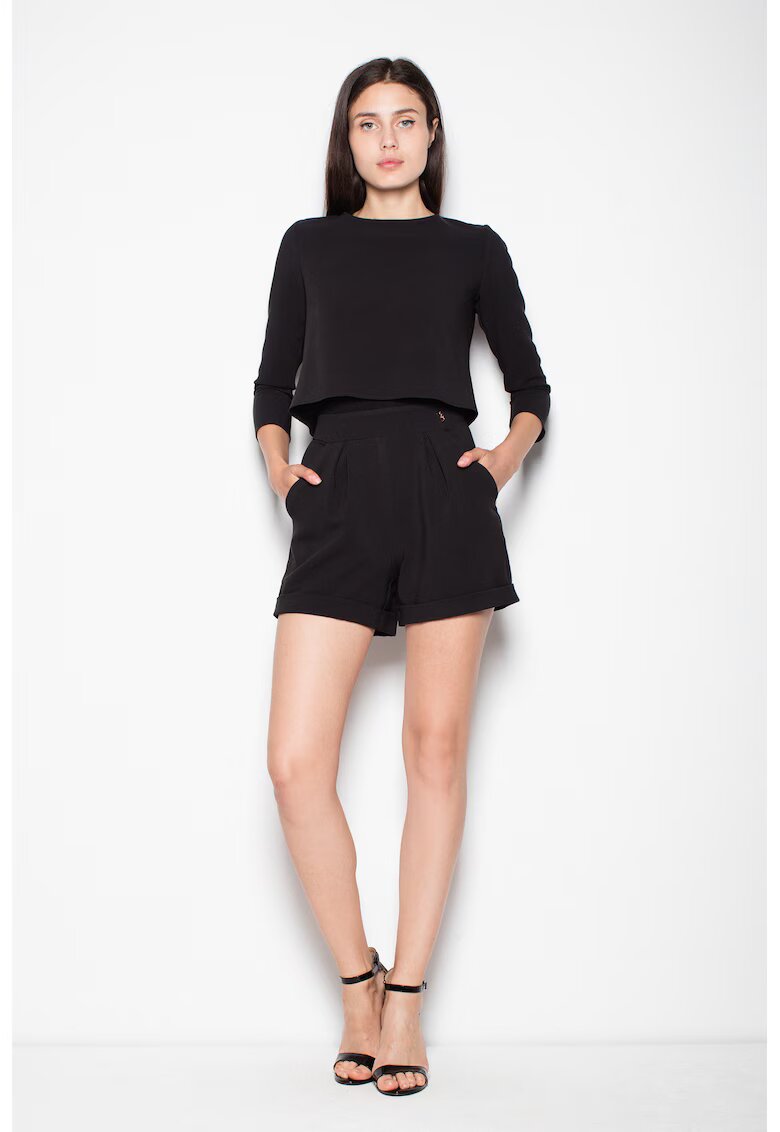 Venaton Salopeta dama - scurta - neagra - poliester -